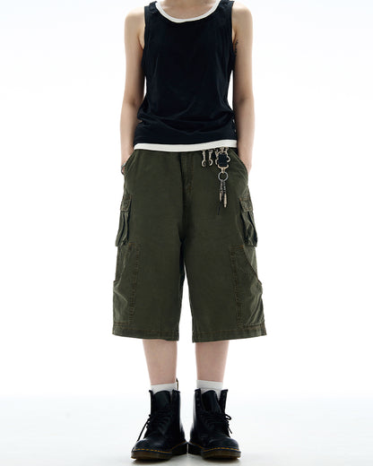 MADWITCH STREET STYLE CASUAL SHORTS #DK113