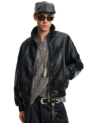 MADWITCH PATINA BOMBER COAT #256093