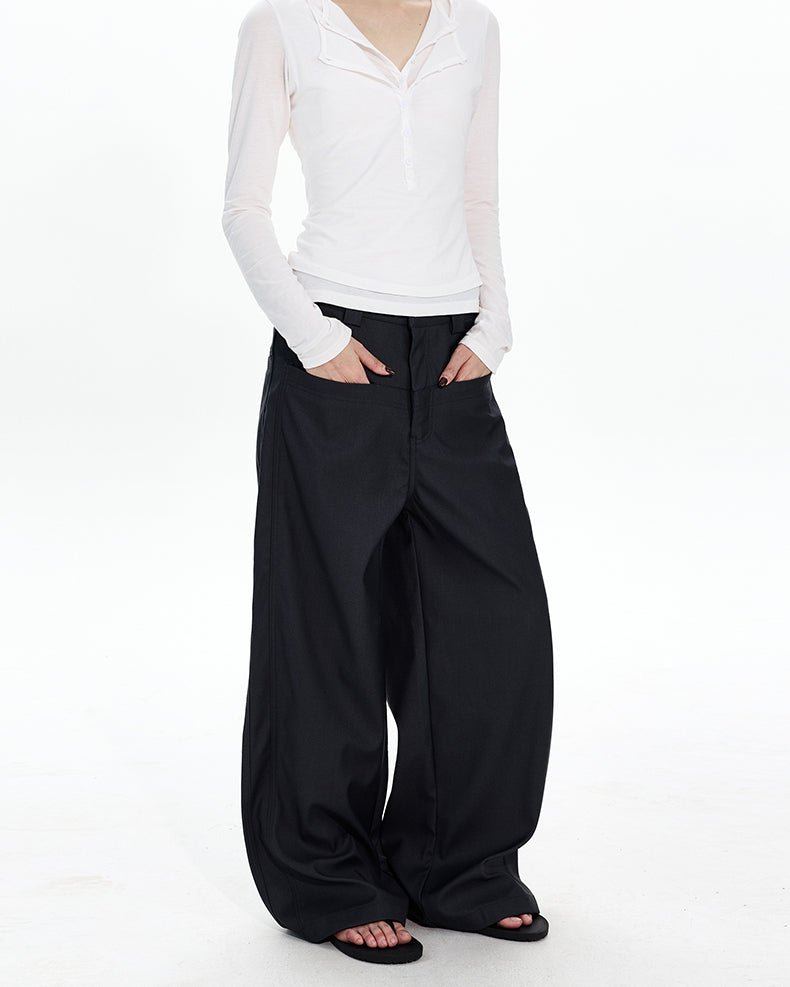 MADWITCH CLEAN STRAIGHT PANTS #CK6903