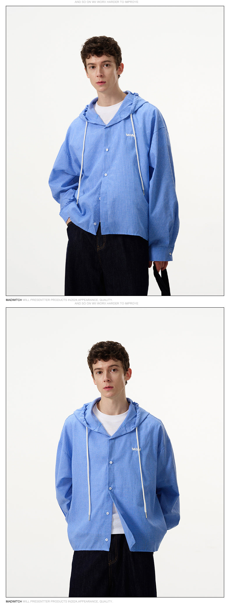 MADWITCH STYLISH HOODED COAT #BBX1431