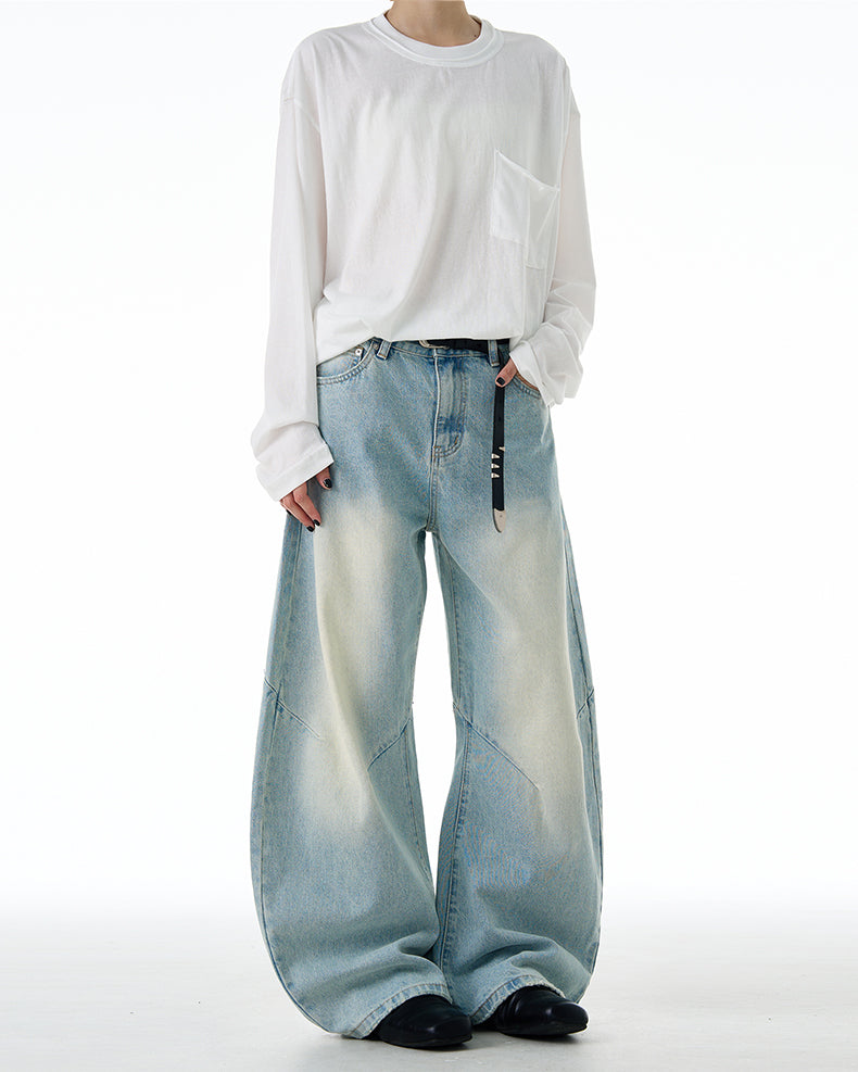 MADWITCH DRAPE WASHED DENIM #CK9615