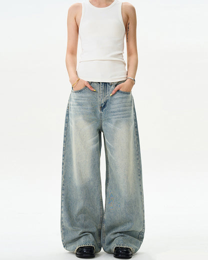 MADWITCH CLASSIC WASHED JEANS #F9020