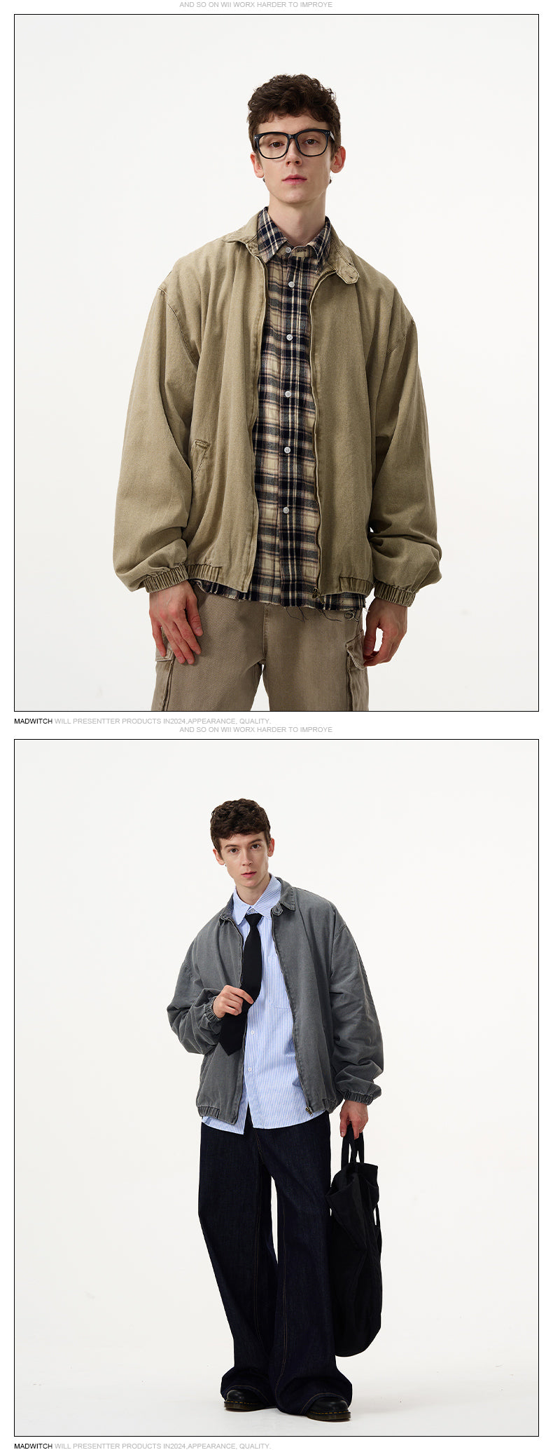 MADWITCH CLASSIC FITTED JACKETS #L298