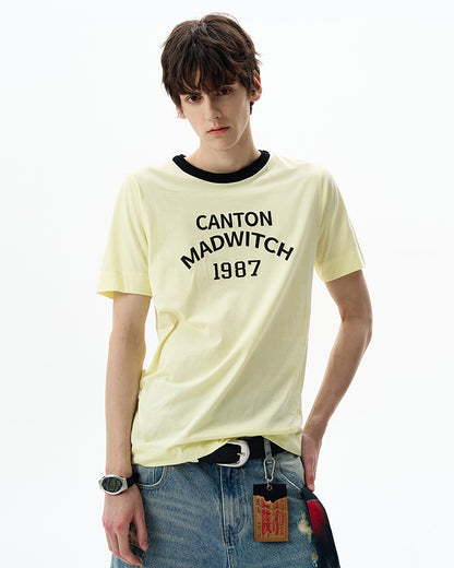 MADWITCH CREW NECK DROP SHOULDER TEE #MD4198