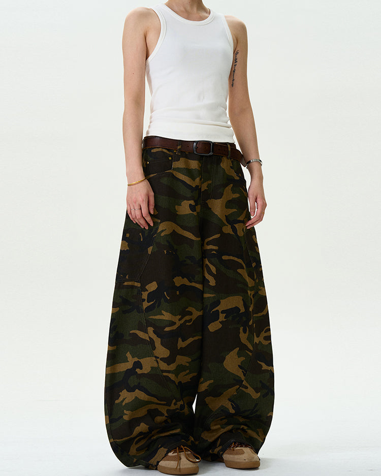 MADWITCH VERSATILE RETRO CASUAL PANTS #L427