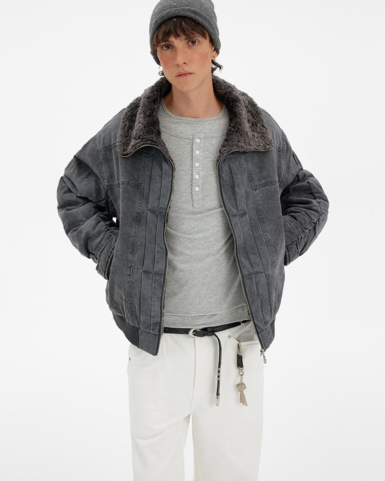 MADWITCH WRINKLE PUFF JACKET #BM349