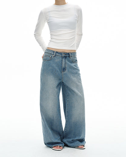 MADWITCH FADE STRAIGHT DENIM #GP9689