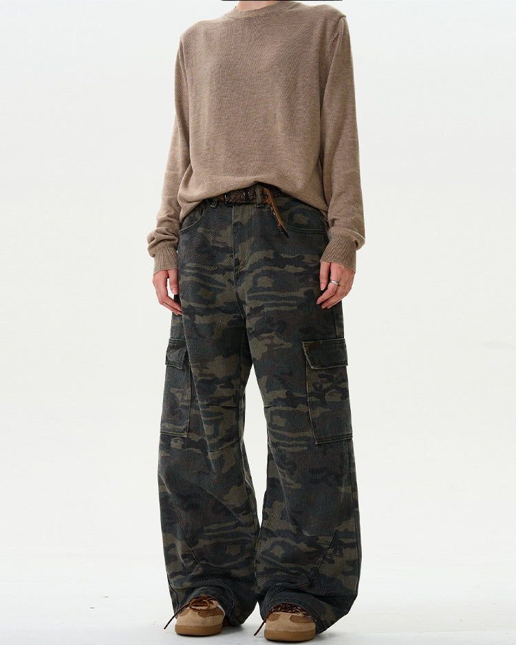MADWITCH CAMO UTILITY PANTS #RK90