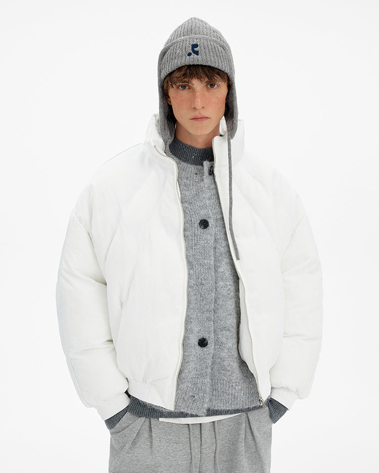 MADWITCH ATMOSPHERIC WHITE PUFFER JACKET #AW25115