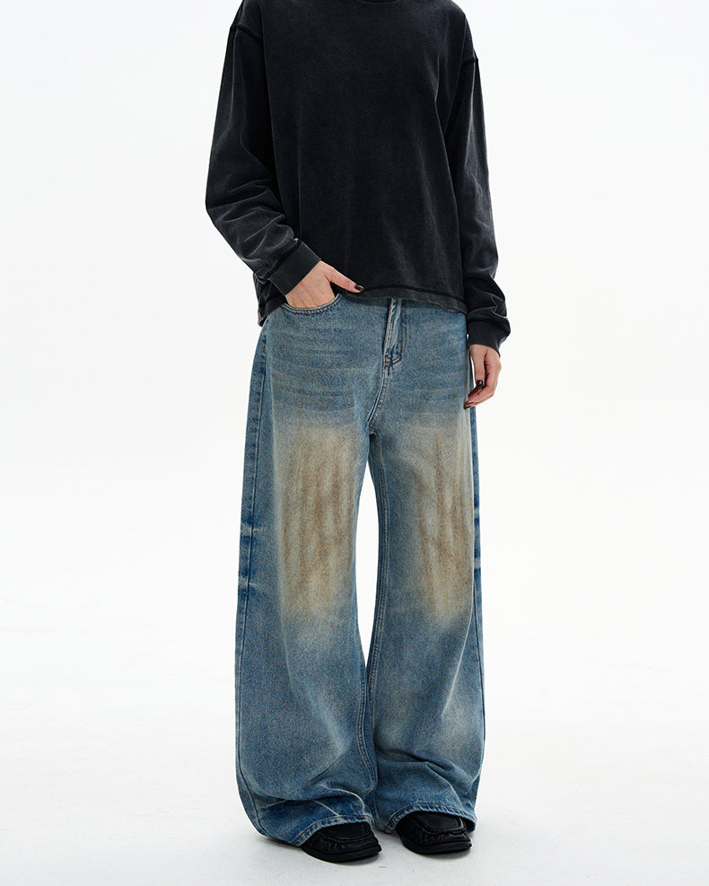 MADWITCH DIRTY STRAIGHT DENIM #9940