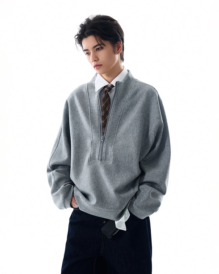 MADWITCH ZIP CLEANFIT SWEATSHIRT #L548
