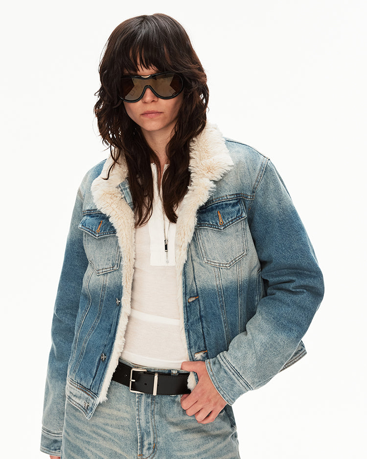 MADWITCH WASHED DENIM JACKET #DY3013