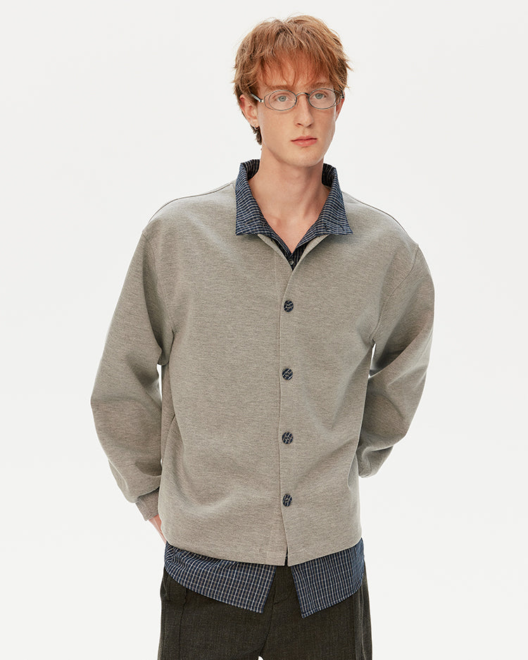 MADWITCH FAUX LAYER SHIRT JACKET #WY726