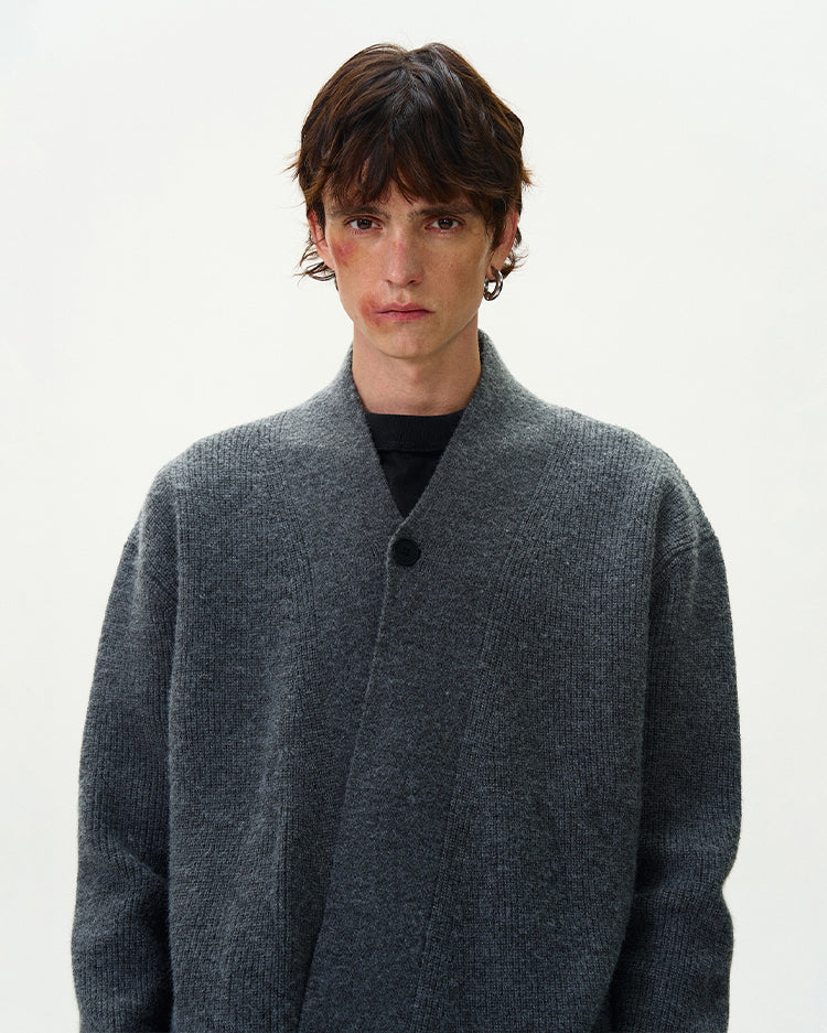 MADWITCH KNITTED CARDIGAN COAT #WL2228