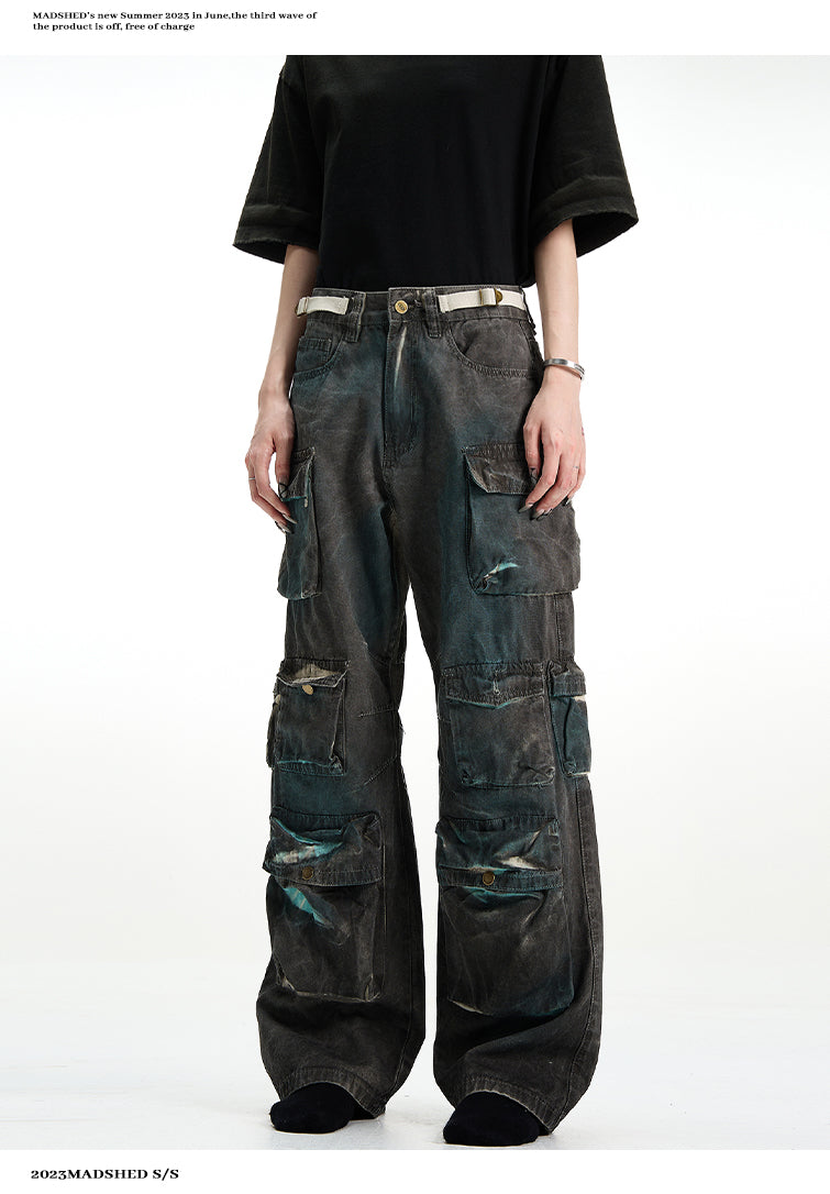 MADWITCH VINTAGE CARGO PANTS #K3185