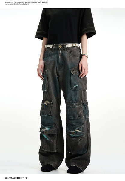 MADWITCH VINTAGE CARGO PANTS #K3185