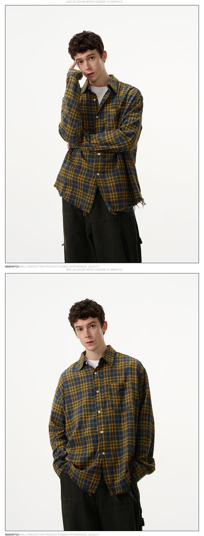 MADWITCH CLASSIC PLAID JACKETS #RC74