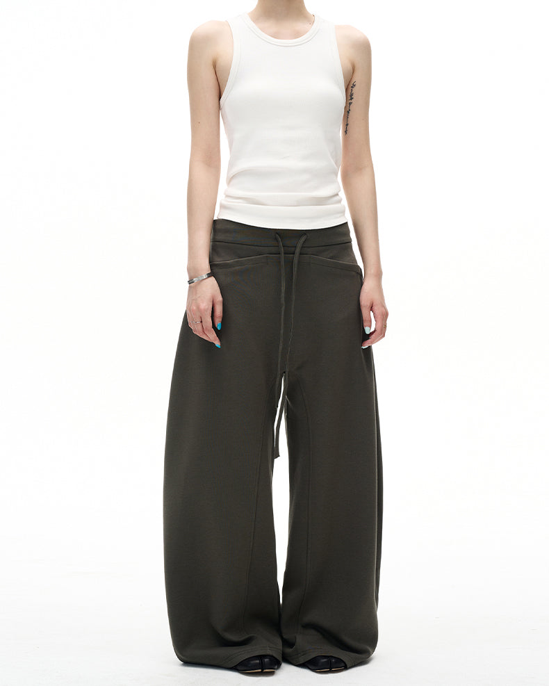 MADWITCH VINTAGE CURVED PATCH SWEATPANTS #C928