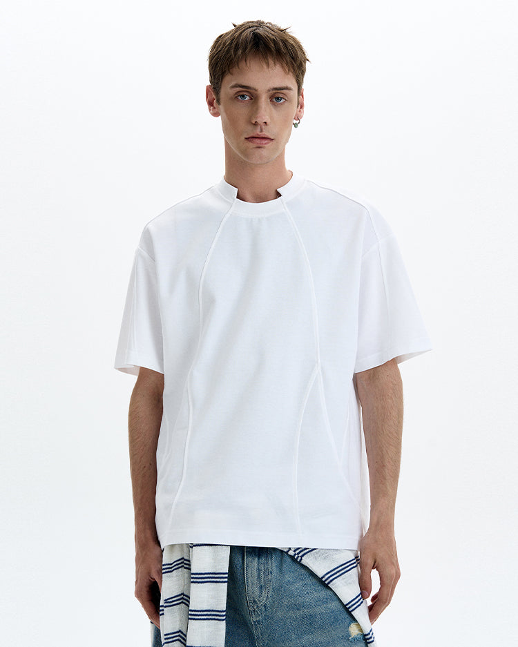 MADWITCH PATCHWORK DESIGN TEE #241322