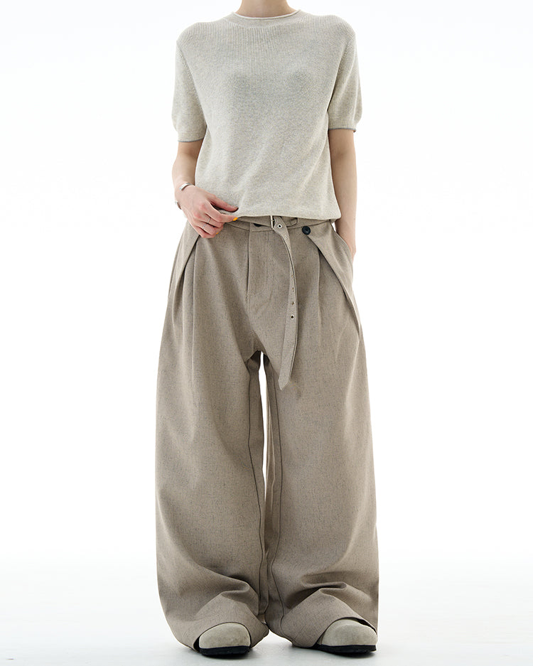 MADWITCH UNISEX WIDE LEG CASUAL DRESS PANTS #N1665