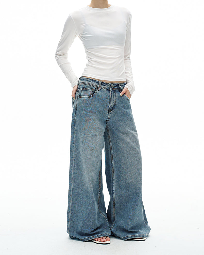 MADWITCH FLARE WASH DENIM #GP5527N