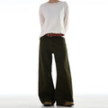 MADWITCH 3D WIDE LEG CASUAL PANTS #A603
