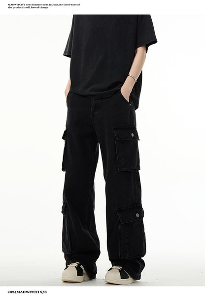 MADWITCH CARGO POCKETS PANTS #K3215