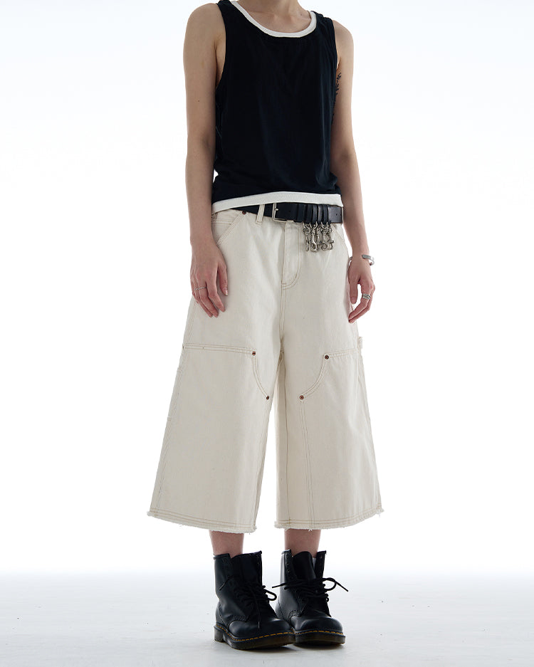 MADWITCH LUMBERJACK STYLE WORKWEAR DENIM JEANS #CK3500D