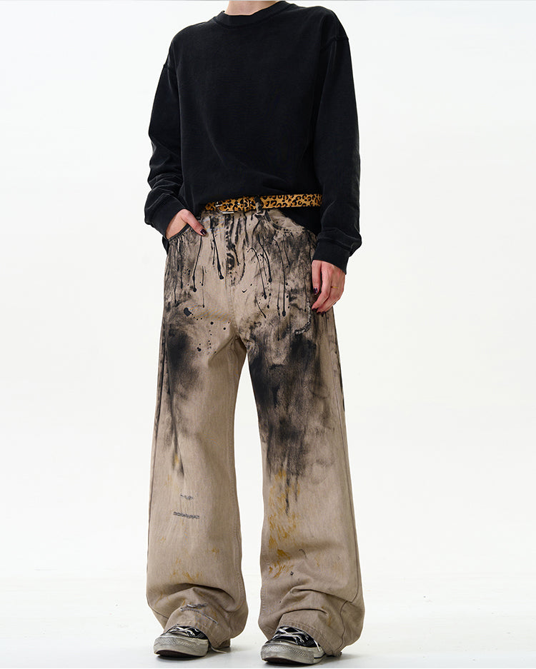 MADWITCH STREET GRAFFITI JEANS #K5363