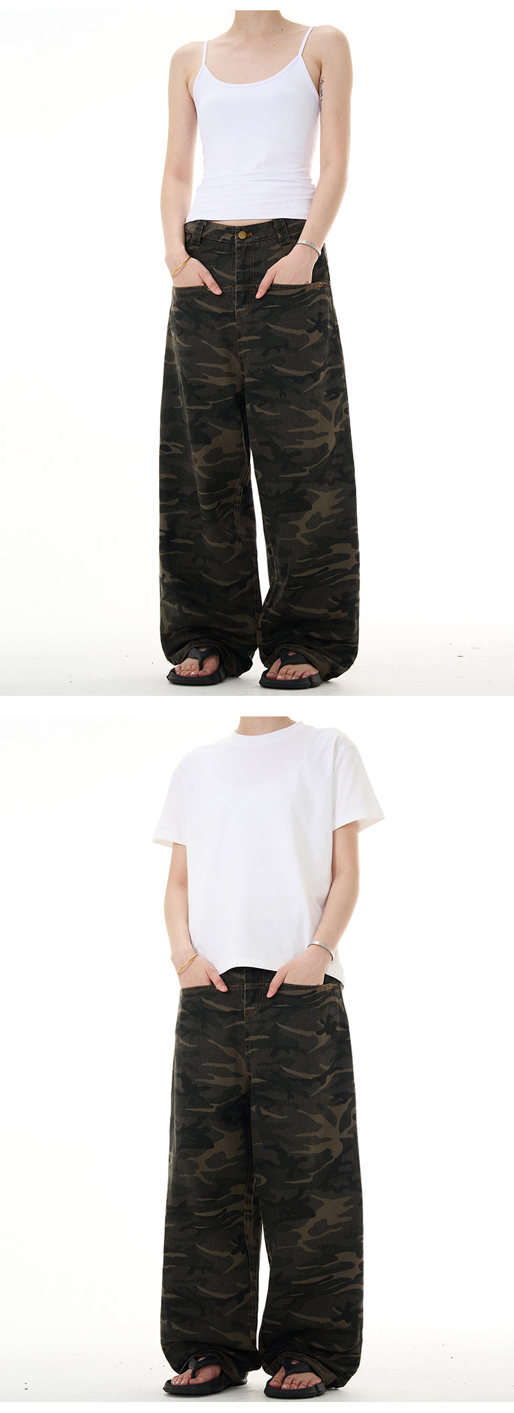 MADWITCH NEW DESIGN CAMO PANTS #C785