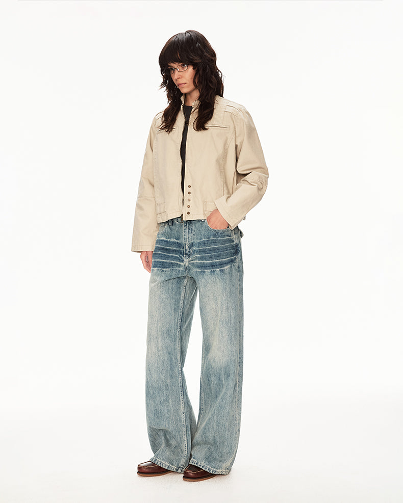 MADWIT VINTAGE HIGH STREET JEANS #CK5587