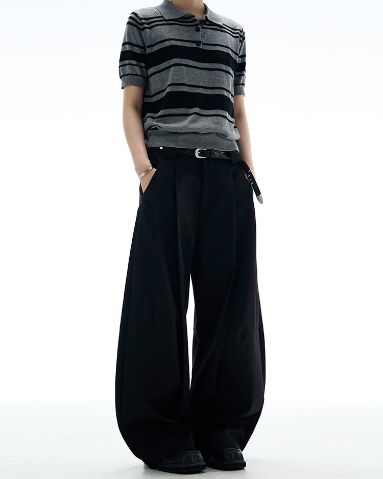 MADWITCH WIDE LEG BAGGY SUIT PANTS #CK6680
