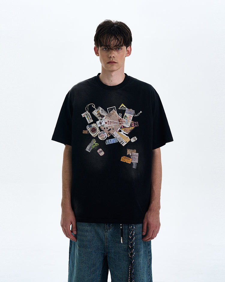 MADWITCH FUN GRAPHIC SHORT SLEEVE TEE #27335