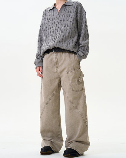 MADWITCH WASHED VINTAGE CARGO PANTS #CK3338