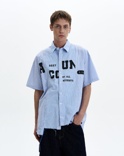 MADWIT RAW EDGE SHIRT #SS328