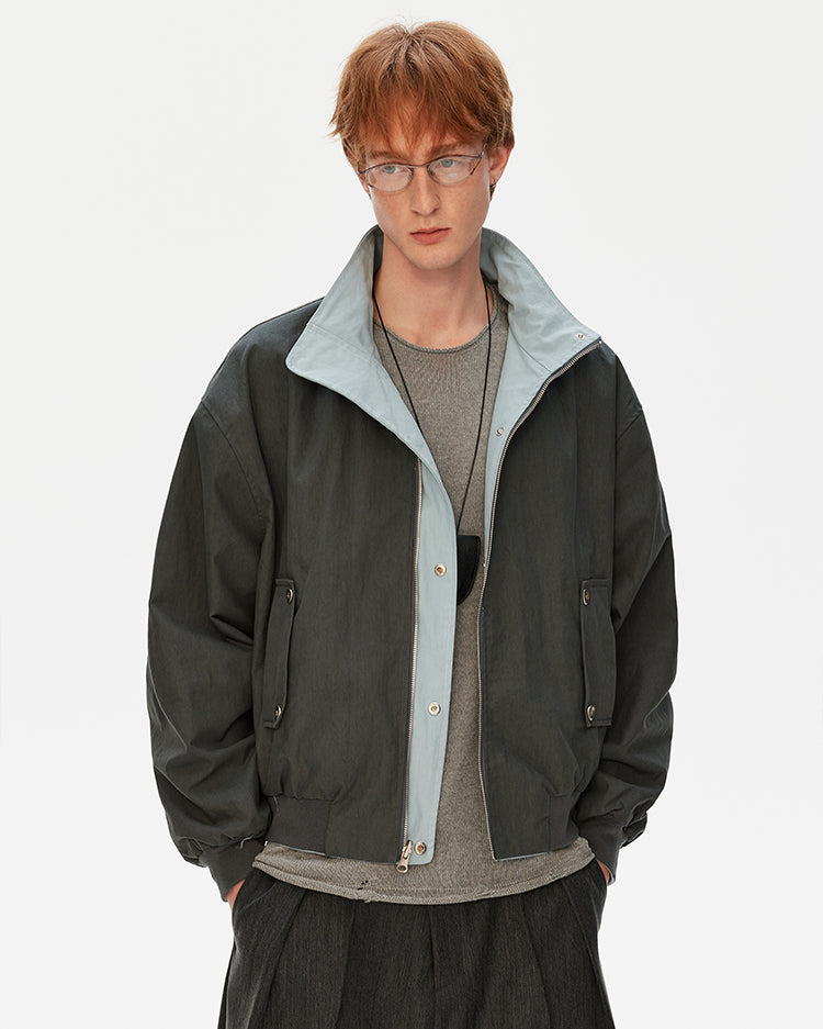 MADWITCH REVERSIBLE COLORBLOCK JACKET #2629