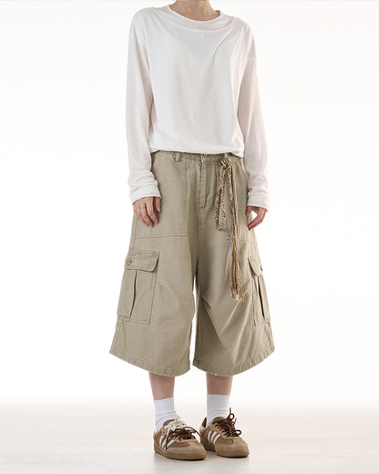 MADWITCH VINTAGE WORKWEAR SHORTS #CK238D