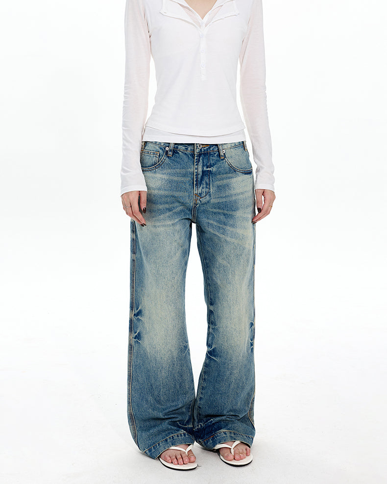 MADWITCH STONE FLARE DENIM #GPC5533N