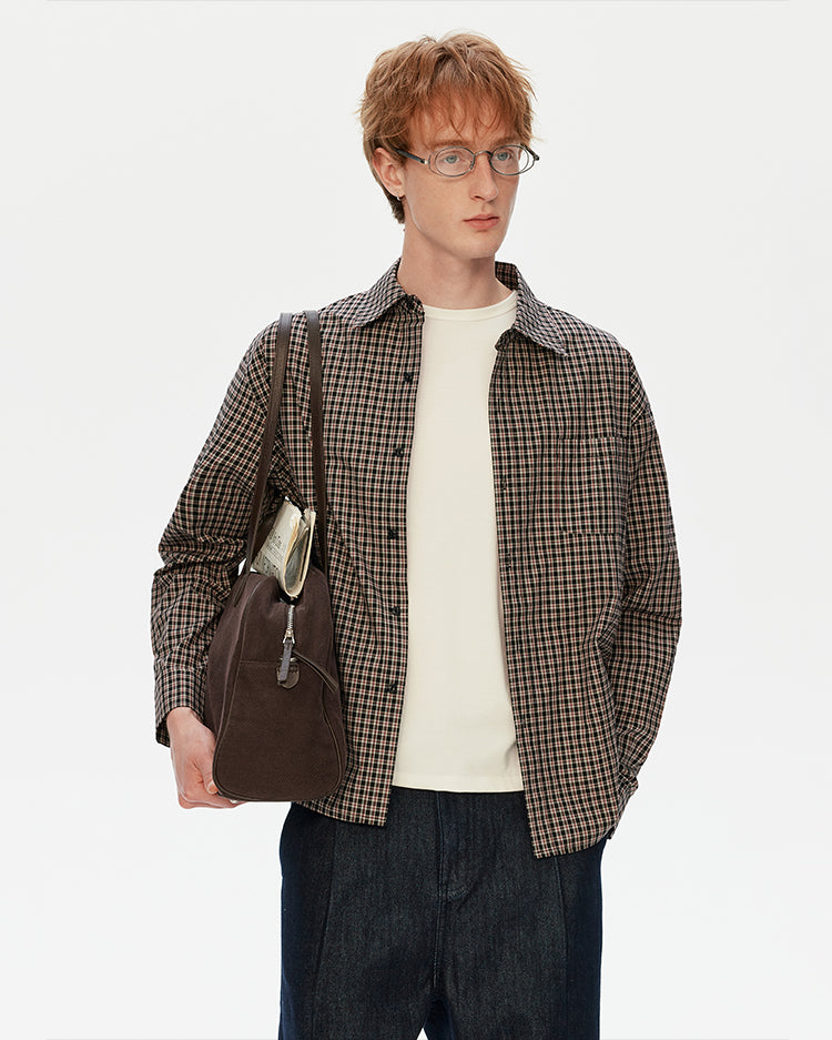 MADWITCH HERITAGE PLAID SHIRT #RC94