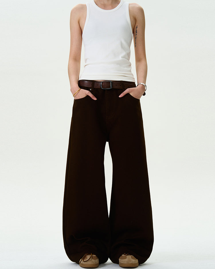 MADWITCH FLEECE-LINED FLARE JEANS #D1679
