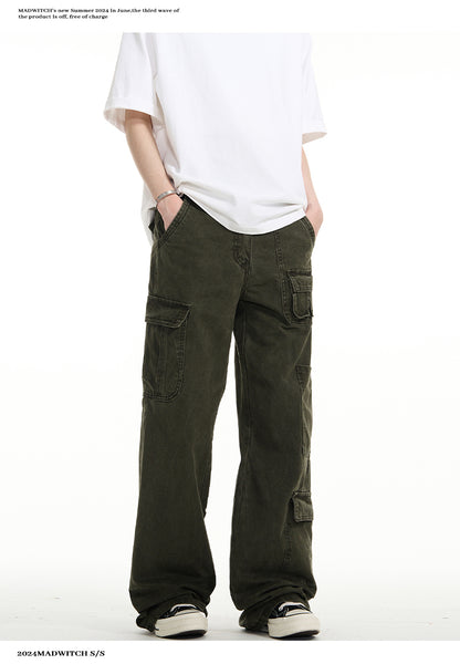 MADWITCH CARGO POCKETS PANTS #K3219