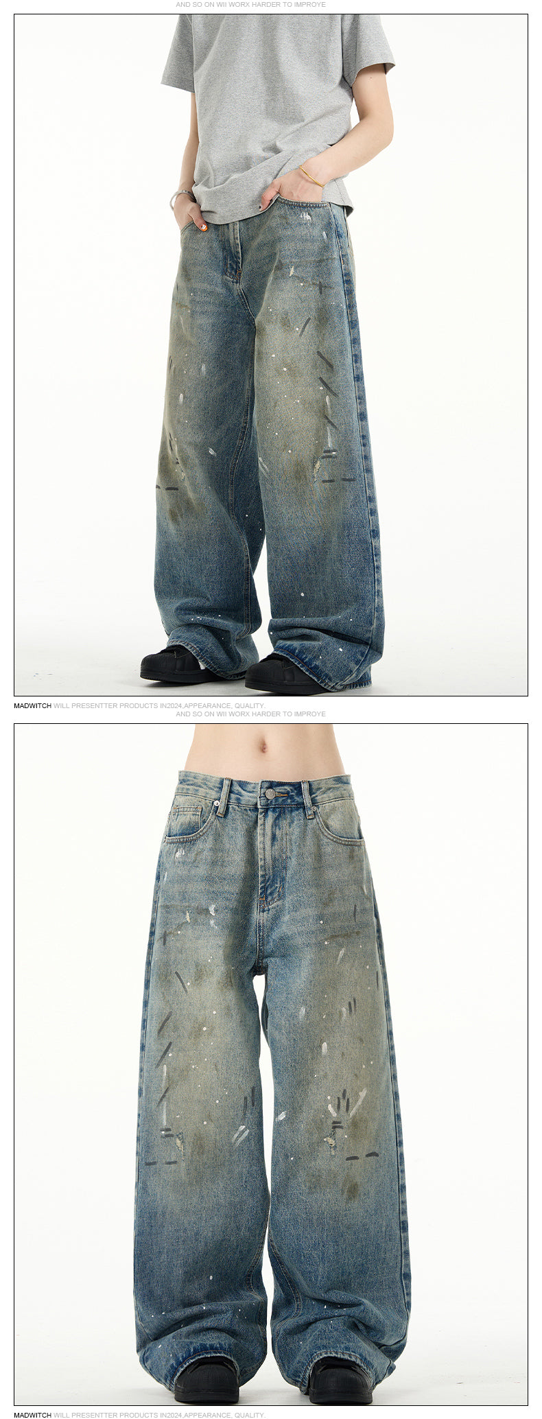 MADWITCH FASHION JEANS #K5327