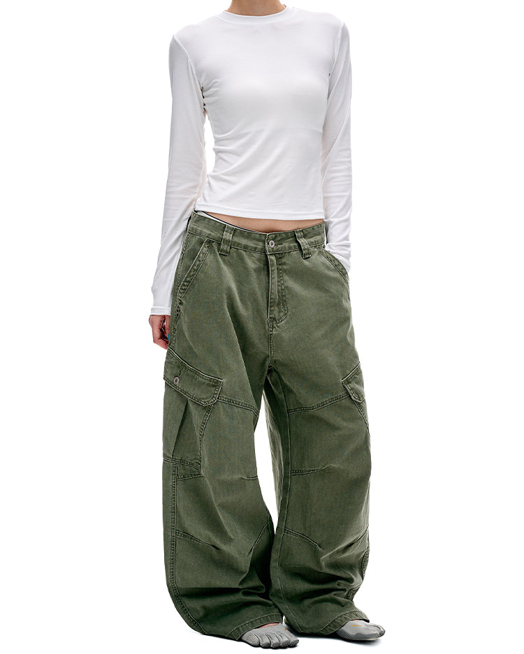 MADWITCH UTILITY BENT LEG PANTS #CK3557