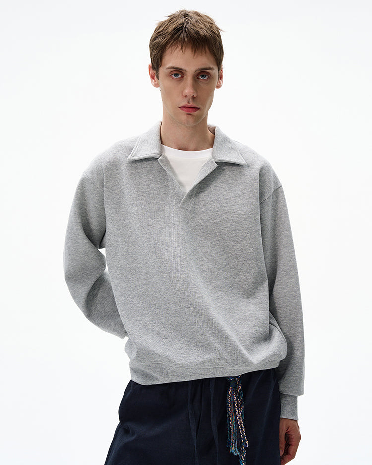 MADWITCH UNISEX V-NECK PULLOVER SWEATSHIRT #C335Q25