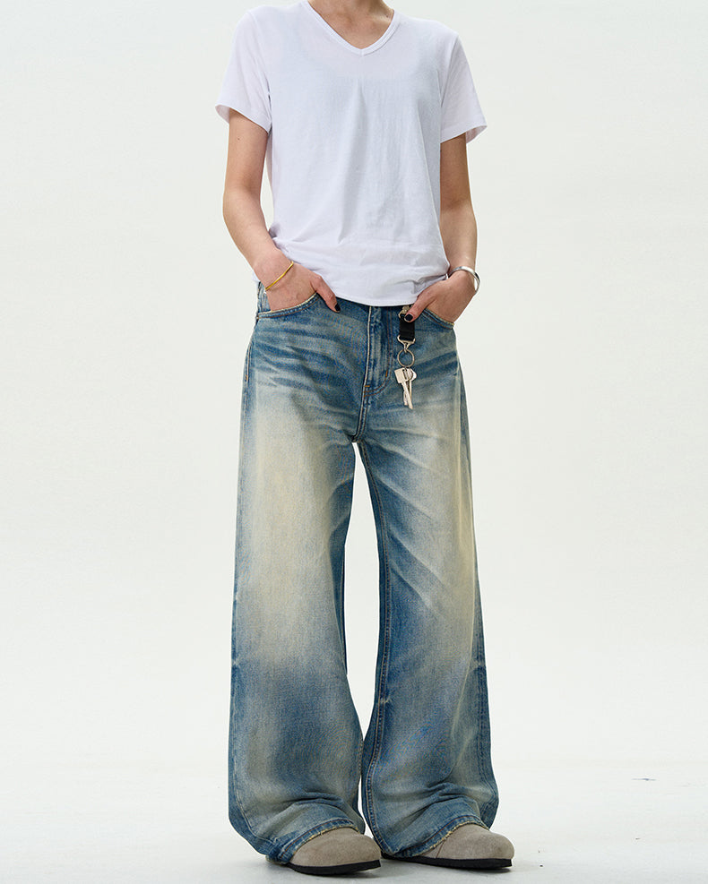 MADWITCH CASUAL STRAIGHT LEG JEANS #FX039