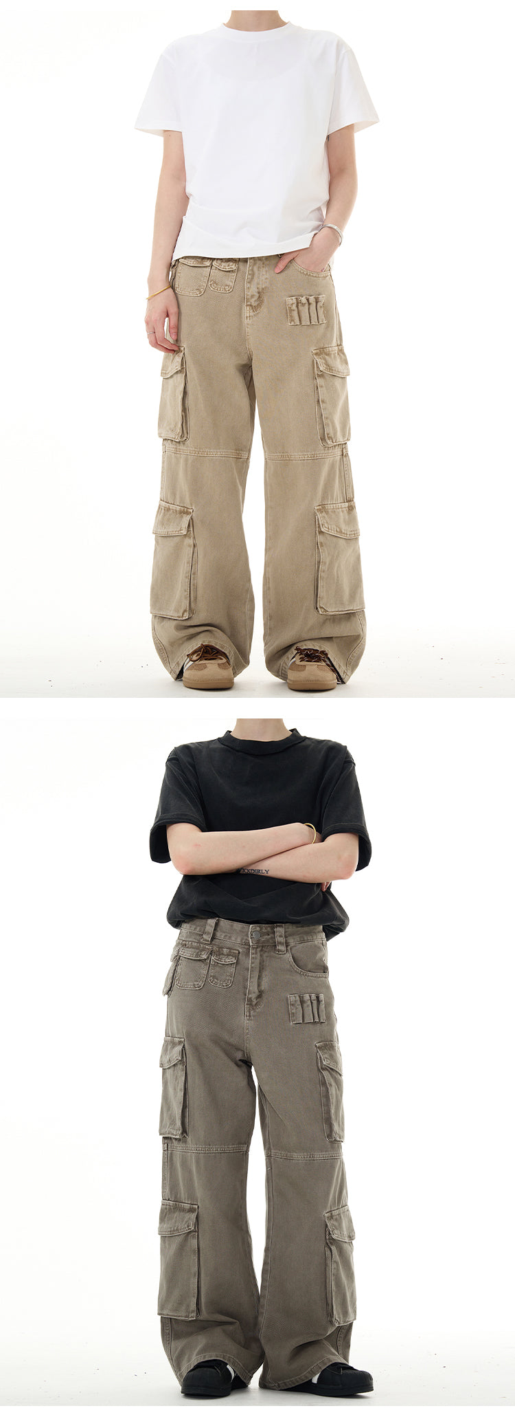 MADWITCH HEAVY DUTY CARGO PANTS #K9298