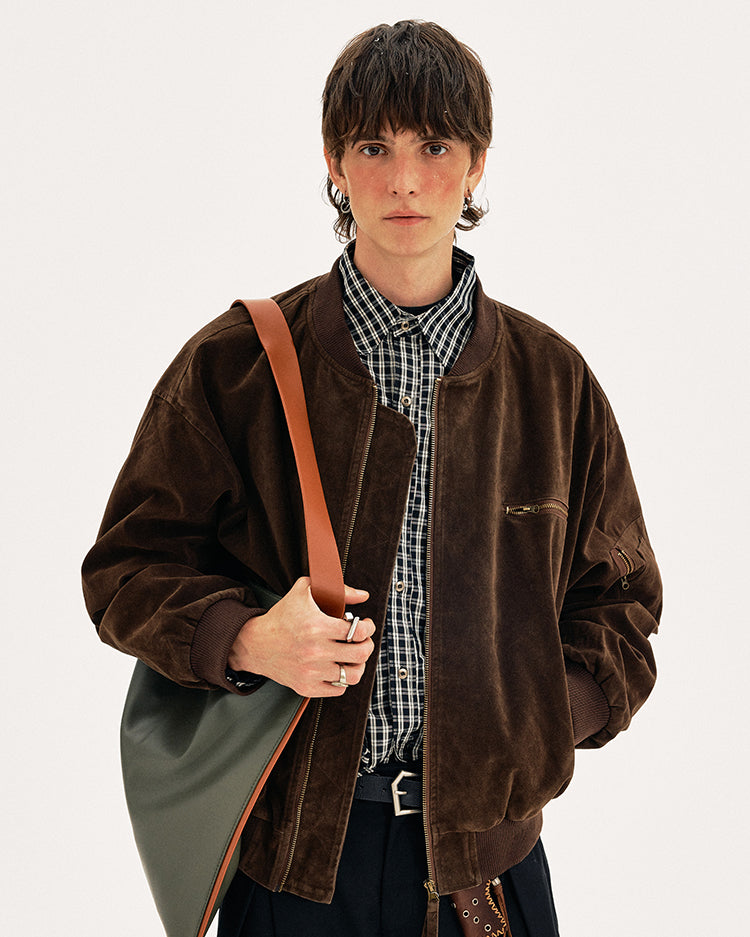 MADWITCH BARN SUEDE JACKET #9501