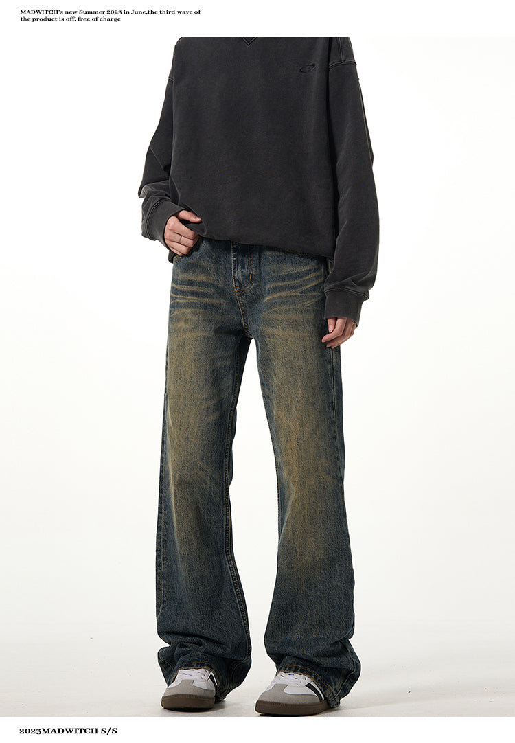 MADWITCH BOOTCUT FLARED JEANS #N5222