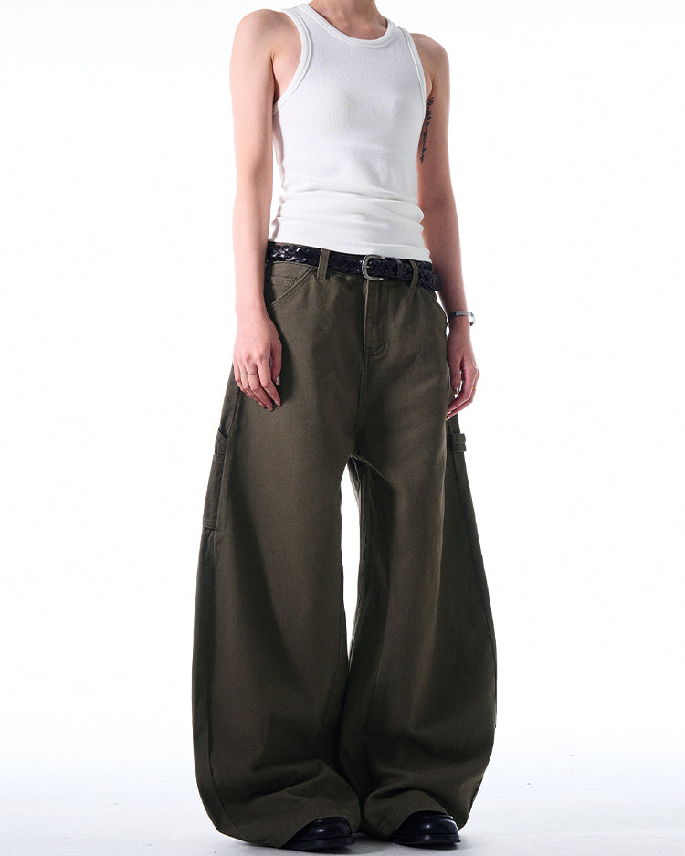 MADWITCH MAILLARD WIDE-LEG PANTS #DR6301