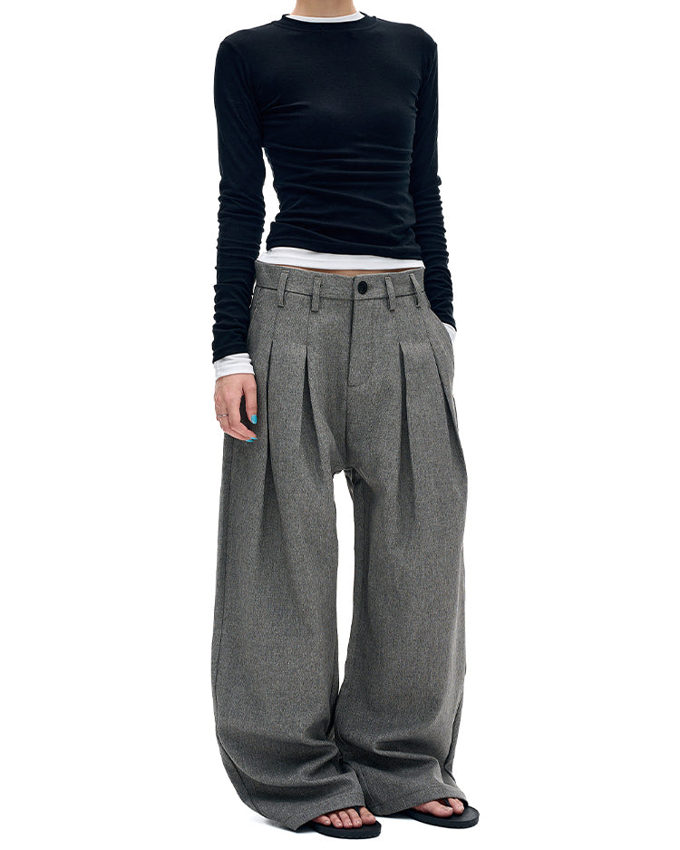MADWITCH CLEANFIT DRAPED TROUSERS #CK6866